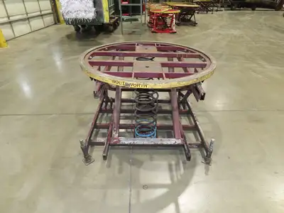 Southworth Pallet Pal 360 Positioner Rotator Spring Level Loader Turntable 43"