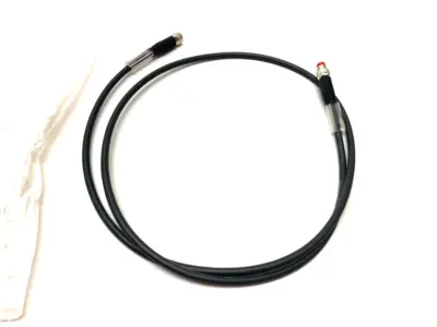 USED BECKHOFF DOUBLE ENDED POWER CABLE 1M M8 4-PIN