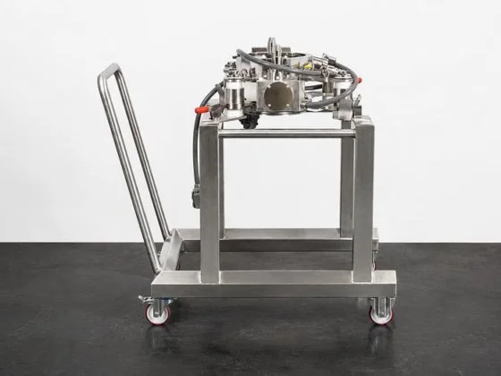 USED GLATT TKS CONTAINMENT VALVE SYSTEM