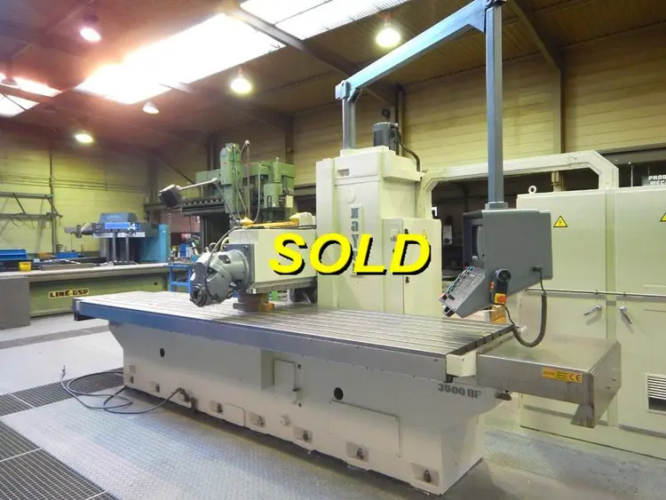 Used ZAYER - 3500 BF - X: 3550 - Y: 1016 - Z: 1016 MM CNC Bed Type Mills | Apt International N.V #364653