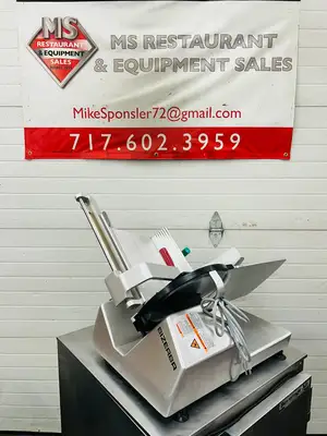 Bizerba GSPH 2018 Manual Deli Slicer Refurbished and Tested