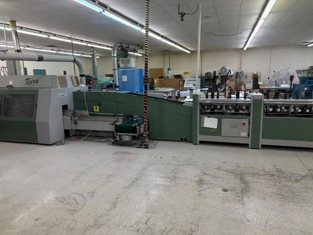 USED 1999 MULLER MARTINI TIGRA PERFECT BINDER