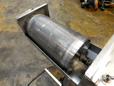 USED CUSTOM BUILT CYLINDRICAL DEDUSTER