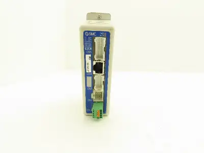 SMC LECPAN3D-LEFS25A-50 LE Pulse Step Motor Driver Controller 24VDC BROKEN MOUNT