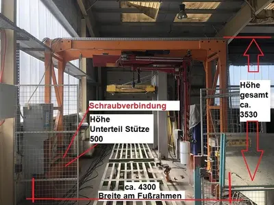 Used 1996 LENZEN VERTICAL HORIZONTAL STRAPPING Banding Machinery & Lines Quebec CA | DIT Equip #1412435