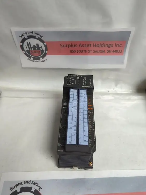 Used MITSUBISHI AX41C Input / Output Modules | Surplus Asset Holdings #1206042