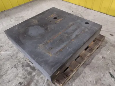 48" X 48" X 8" TIMKEN BEARING GRANITE TABLE: STOCK #22835