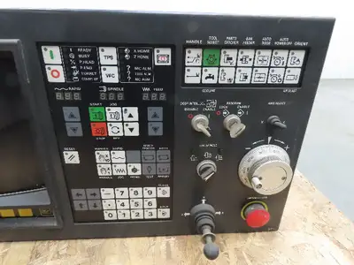 Mazatrol Cam T-2 Operator Interface Control Panel & Monitor Mazak CNC Lathe