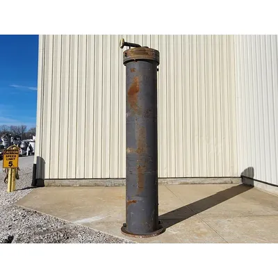 Used 24" Dia X 10'-6" Chlorine / Helium Gas Vaporizer Exchanger