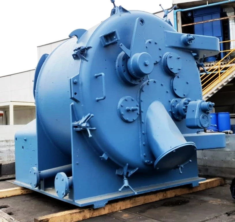 Krauss-Maffei HZ 125/2.5 Si peeler centrifuge, 1.4571 SS.