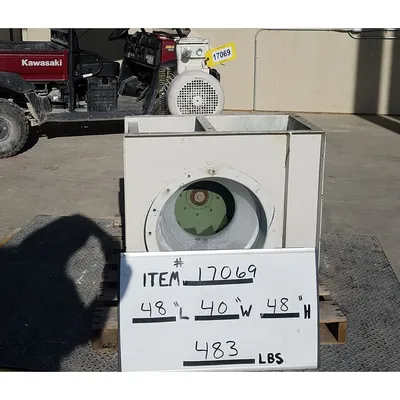 Used 4,000 CFM @ 8" SP Chicago Blower Corp CAT Fan