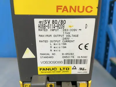 Used FANUC A06B6114H209 Servo Drives Ohio US | HGR 24 #1335269