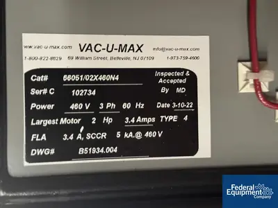 USED VAC-U-MAX Vac-U -Max Bulk Bag Unload Stand