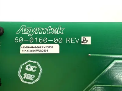 Used Asymtek Control PCB Board For Nordson Asymtek Dispenser REV.B Printed Circuit Boards (PCB) Michigan US | Maverick Industrial Sales #1395172