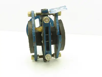 Robbins & Myers KFR Rubber Pinch Valve 1-1/2" Flanged 150psi Handwheel Operator