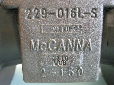 NEW 2" 150# McCanna Flowserve WCB 2.00 S151 CS-U-HC/8DU-CM10143 Ball Valve C9