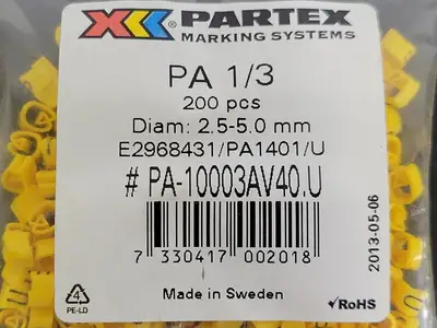 NEW PARTEX PA-10003AV40.U