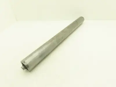 Hytrol 2.5"x 26" Snub Idler Gravity Conveyor Roller 11/16" Hex Axle