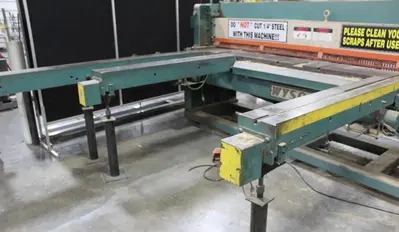 Used WYSONG 1010 Power Squaring Shears (Gauge) Kentucky US | Aucto #688228
