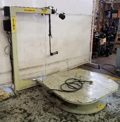 5,000 LB. COILMATE / DICKERMAN MODEL CM5048 PALLET TYPE UNCOILER