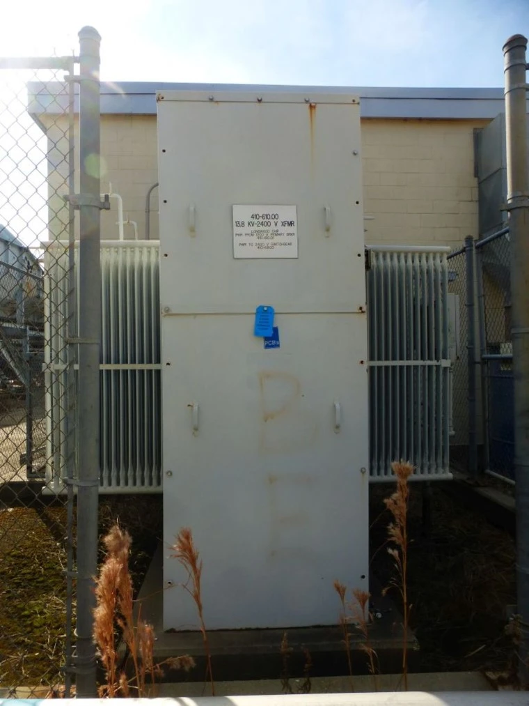 3750 KVA GE Silicone Transformer, 13.8KV Pri, 2400Y/1385V Sec