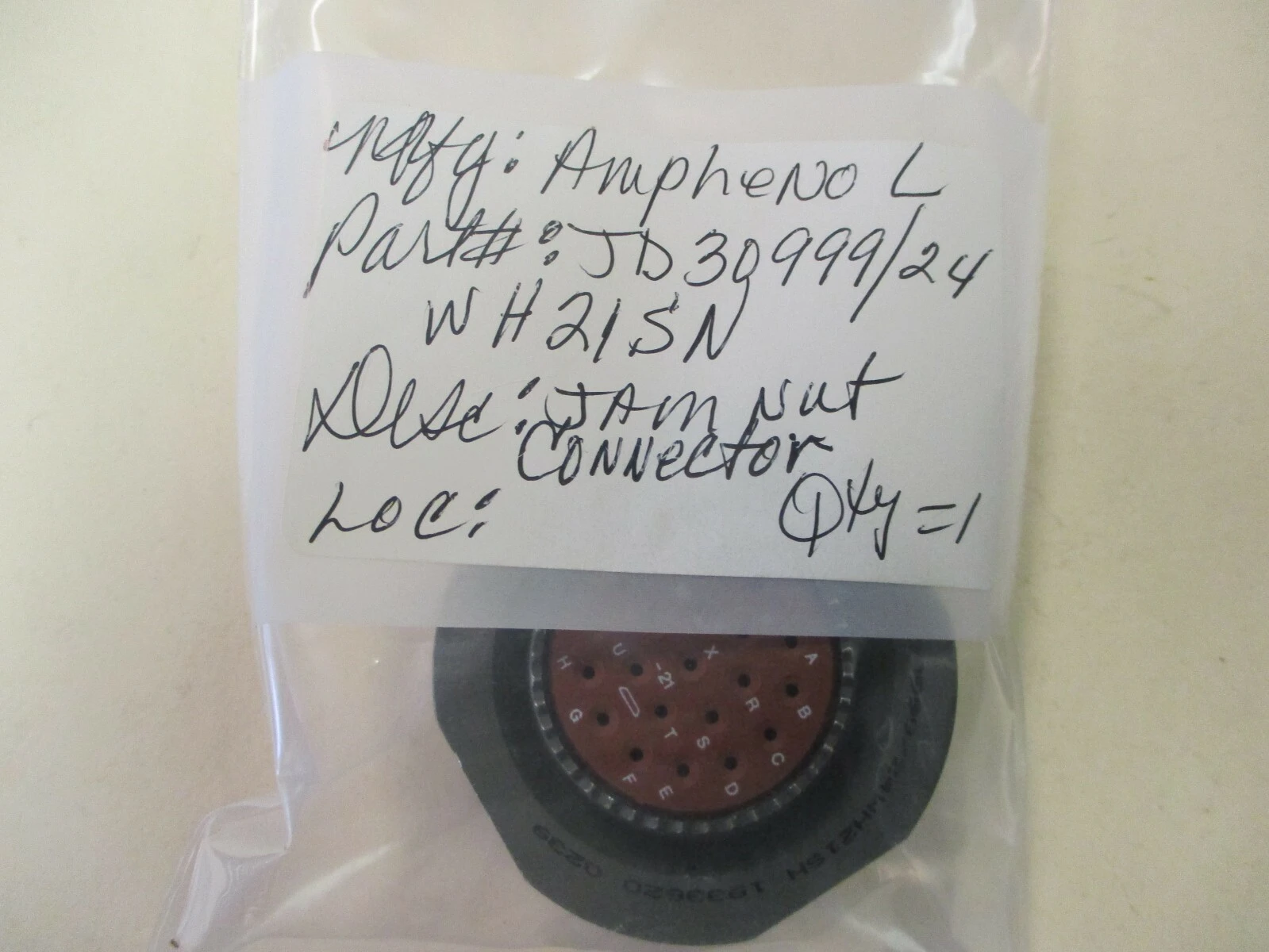NEW Amphenol JD30999/24WH21SN
