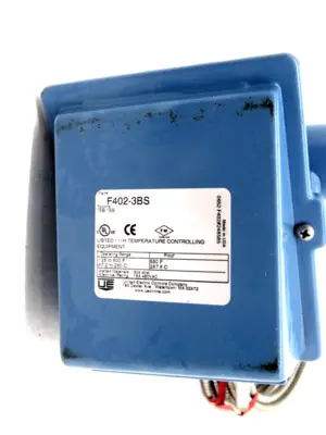 NEW UNITED ELECTRIC F402-3BS TEMPERATURE SWITCH F4023BS