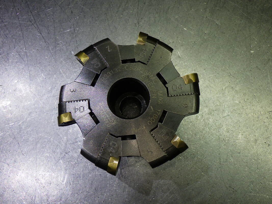Sandvik 82mm (12.67mm) Indexable Slot Mill 1" Arbor R331.32-082R25FMO (LOC3027A)