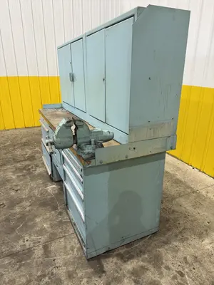 VIDMAR CABINET TOOLROOM WORK BENCH: YOBRO #24230