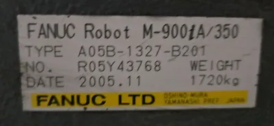 Used 2005 FANUC M-900iA/350 + R-J3iC Robots Michigan US | iGAM Industrial Marketplace #1293858