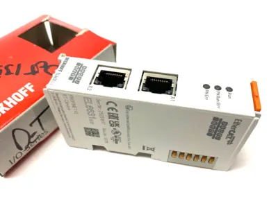 USED BECKHOFF ETHERCAT 2-PORT COMMUNICATION INTERFACE PROFINET CONTROLLER