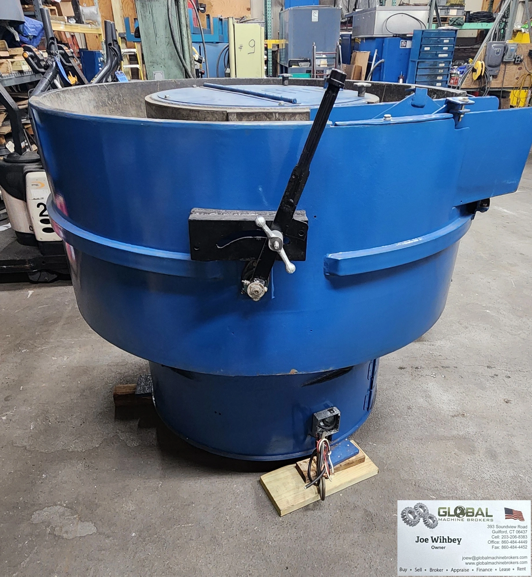 Roto Finish ST-12 Vibratory Finishing Bowl 12cu FT REBUILT & MINT