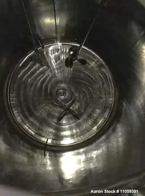 Used DCI 3,000L (792 Gallon) Sanitary Stainless Steel Jacketed Reactor/Fermenter – 30 PSI / FV with Agitator