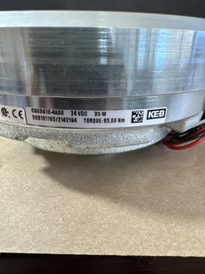New KEB Clutch 09.03.910-4A0U 24VDC Warranty 🇺🇸