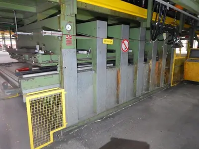 USED WEMHÖRNER VSF 600 TON SANDWICH PANELPRESS