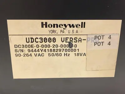 Used HONEYWELL UDC3000 Industrial Controls Ohio US | Surplus Asset Holdings #1243025
