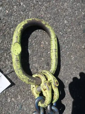 Single Leg Rigging Chain w/ Self Locking Hook
