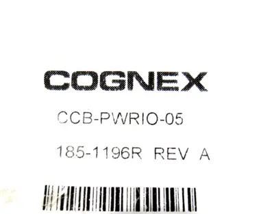NEW COGNEX CCB-PWRIO-05 POWER CABLE CCBPWRIO05