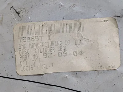 Bag of 7 Nelson Stud Welding 92-09-04/2 Cylinder Dust Seals New