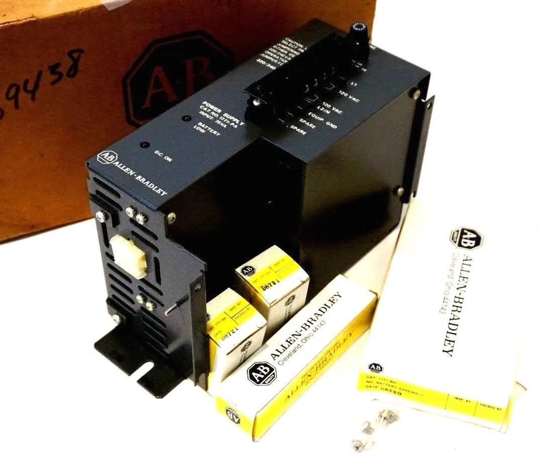 NEW ALLEN BRADLEY 1771-P1 POWER SUPPLY 1771-PA KIT INCLUDES 2 1771-BA, 1771-BH,