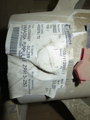 USED Sulzer ZPP 13-250