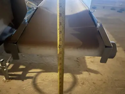 9ft Long Flat Belt Conveyor