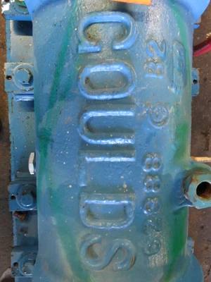 Goulds pump model 5500 Severe Duty Slurry pump size 3x4-17 material HC600 , Unused Spare Room