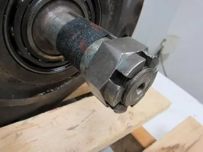 Brad Foote G100HB-101 Gear Box Speed Reducer 35:1 Ratio 1-3/8" OD Infeed Shaft