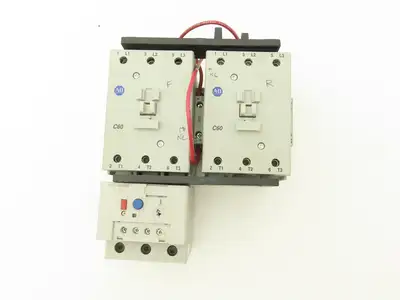 Allen Bradley 104-C60D22 Electronic Overload Relay Reversing Contactor