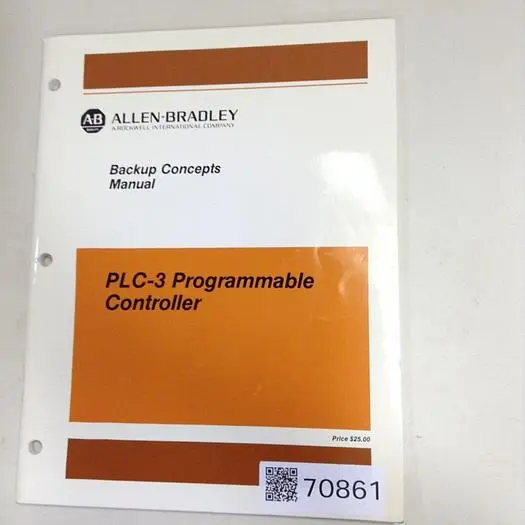 Used ALLEN BRADLEY 1775-6.3.1 Manuals Michigan US | Ideal Machinery #574744
