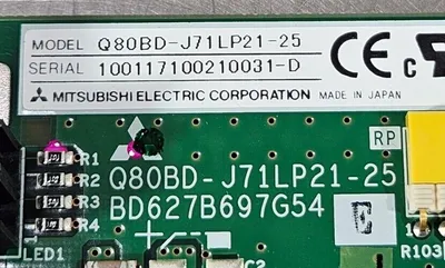 MITSUBISHI Q80BD-J71LP21-25 PROGRAMMABLE CONTROLLER CARD Loc 3E-16
