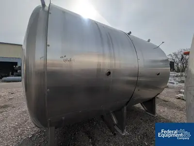 USED McCann Fabrication 4,000 Gal McCann Fab Tank, S/S, Horizontal