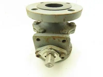 Watts G4000  2Pc Cast Iron Flanged 2-1/2" Regulator Ball Valve 4-Bolt 200 CWP