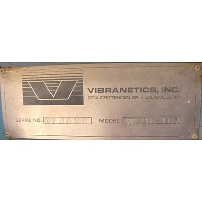 Vibranetics VFU12SDDT Vibrating Feeder